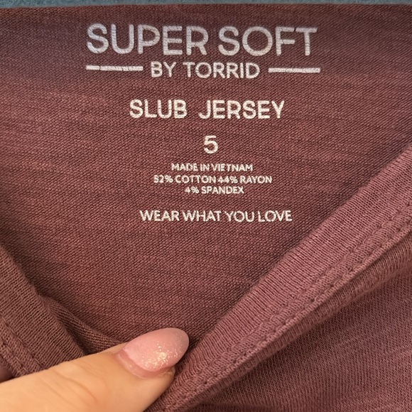Torrid Supersoft Slub Jersey - Picture 4 of 4